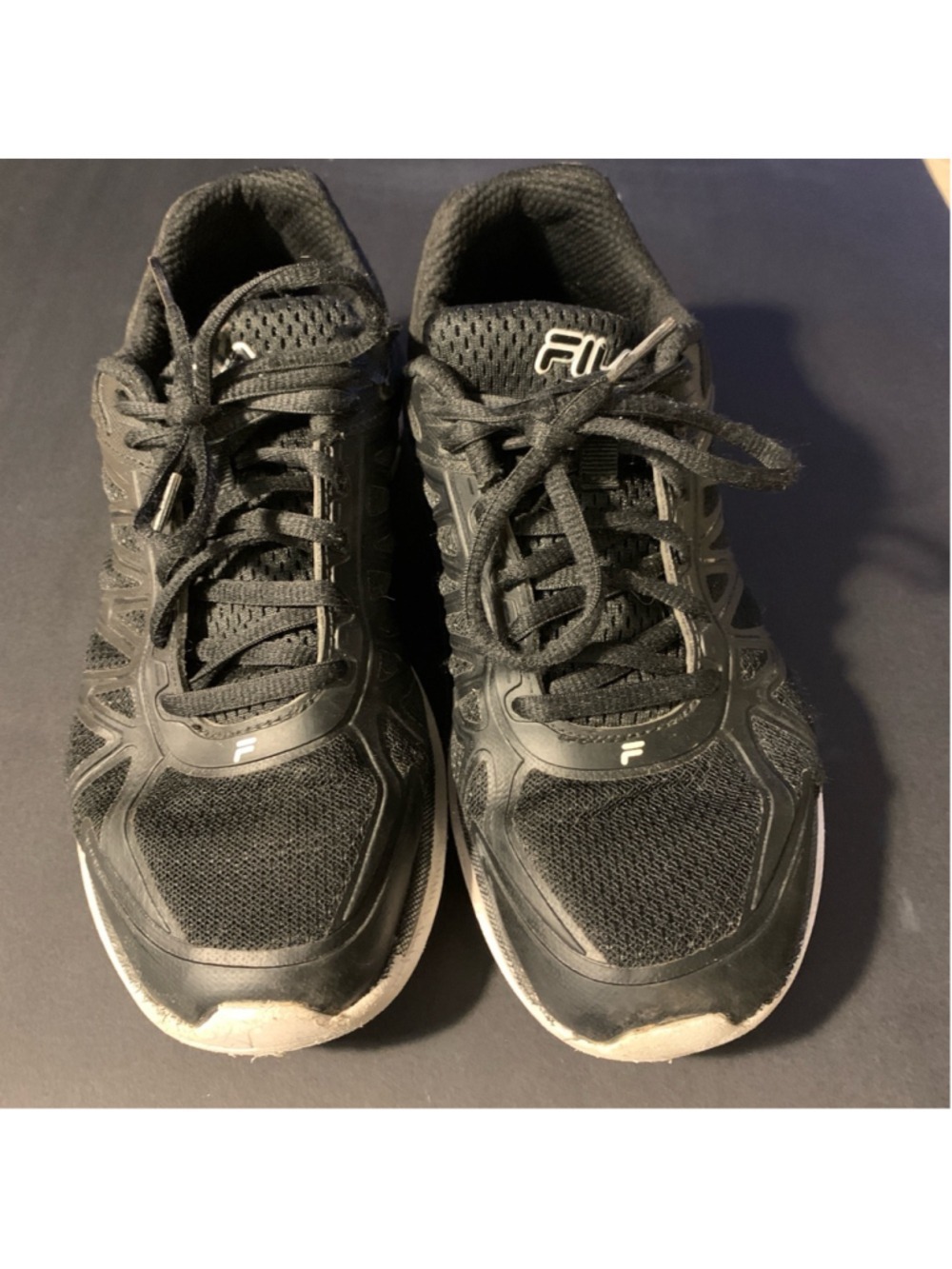 Women's Fila Running Shoes Black 9
